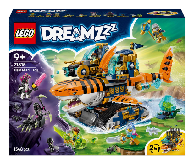 LEGO DREAMZZZ 71515 Rekinoczołg tygrysi - 1473530 - zdjęcie